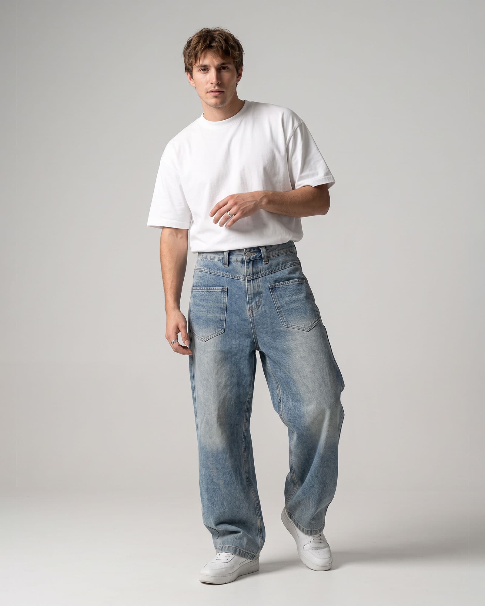 Loose wide leg — Salvya Fashion look