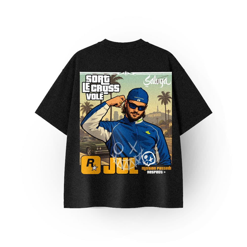 Jul — Sort le Cross Vole T-Shirt