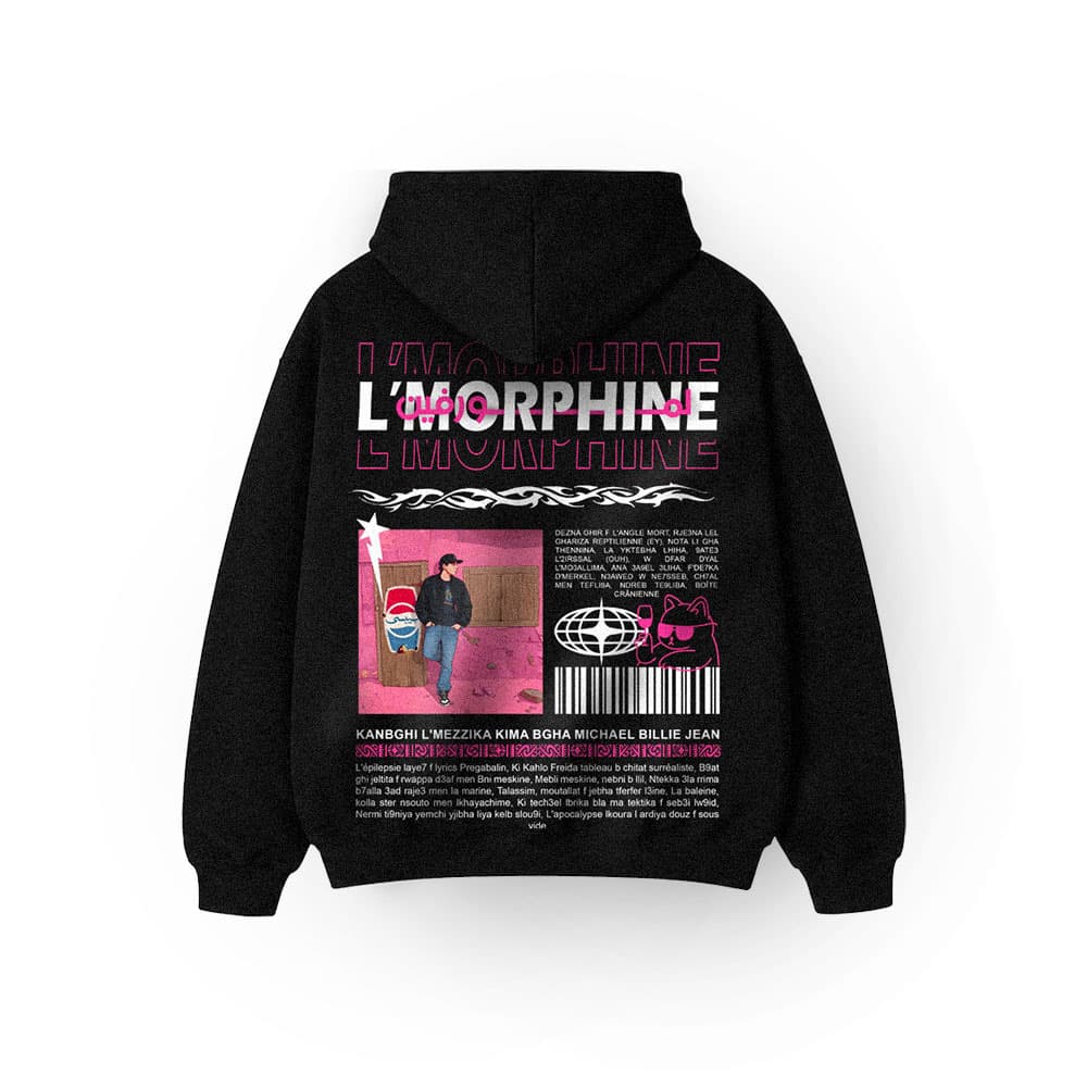 Lmorphine — Morphine Pink Hoodie