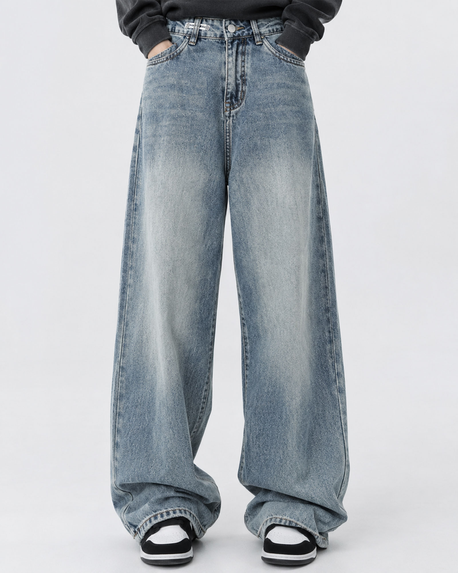 High Waist Straight