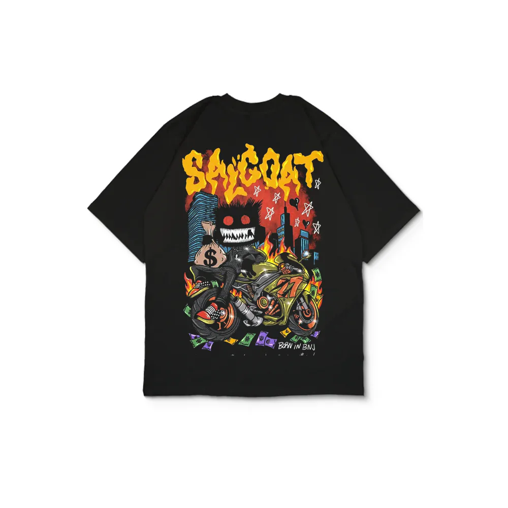 T-shirt oversize .. RichSalgoat | Salvya